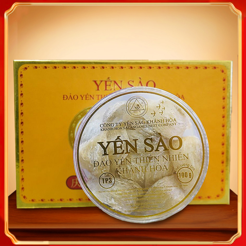 Tổ Yến Trắng Sơ Chế 100g (TP3) Khánh Hòa Y003