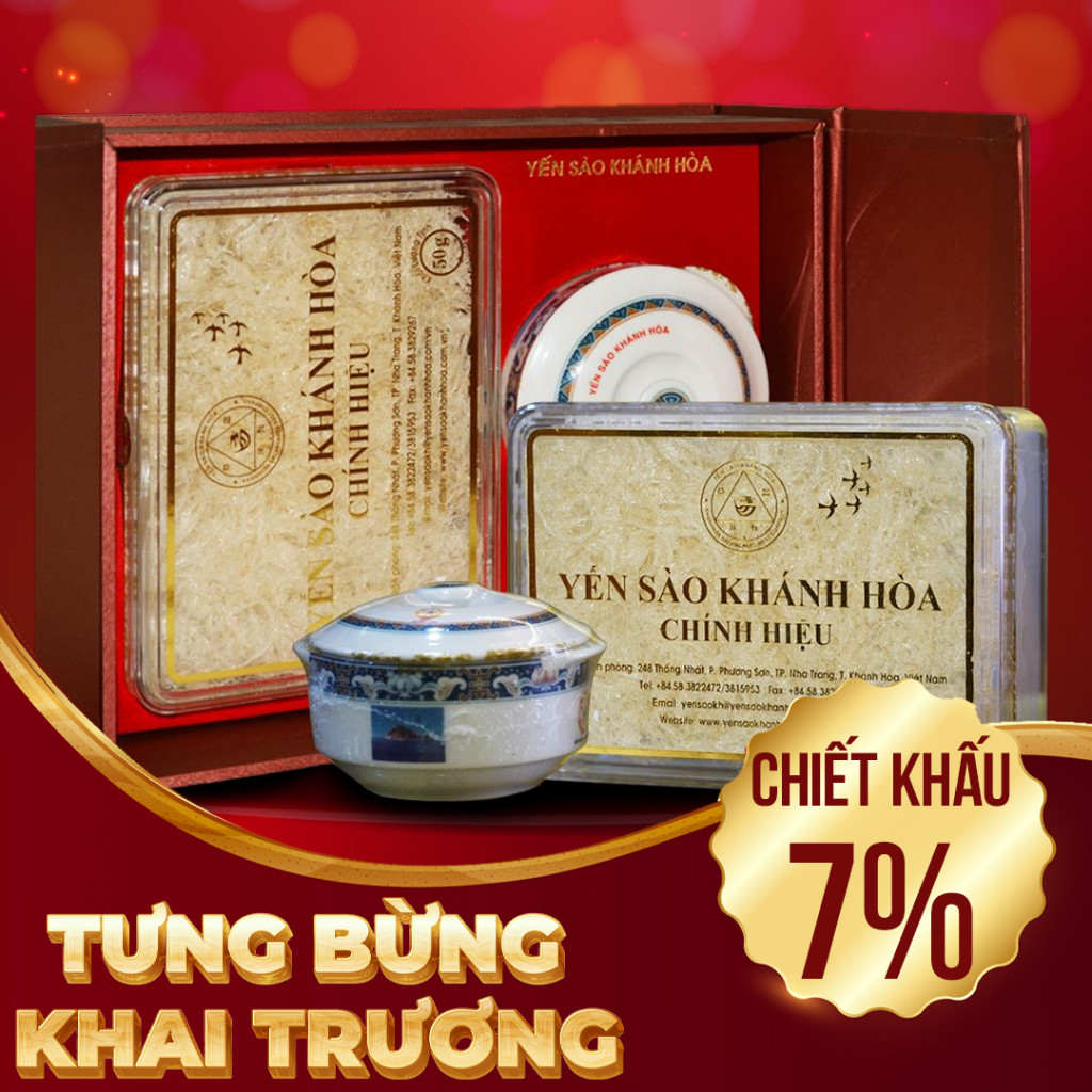 Yến Sào Tinh Chế Khánh Hòa 50g (H015G) Y018