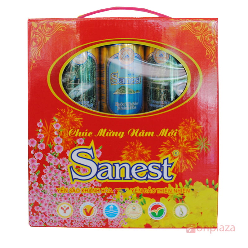 Nước yến Sanest Lon 190ml Hộp 6 Lon