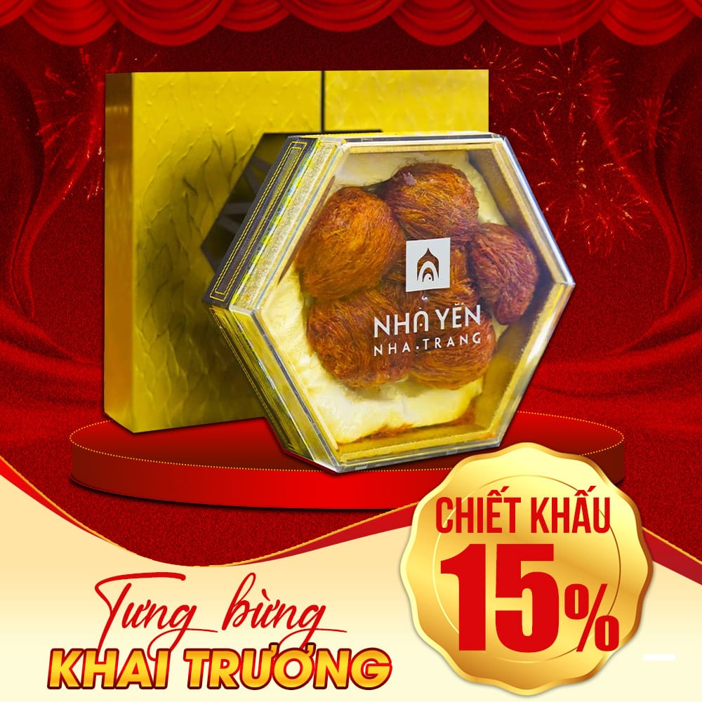 Yến Huyết Tinh Chế Khánh Hòa Thượng Hạng Hộp 100g