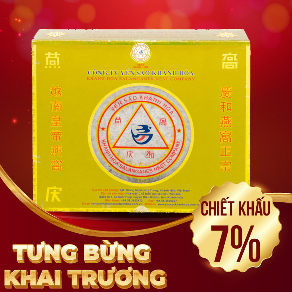 Tổ Yến Sào Trắng Tinh Chế 50g (H015) Khánh Hòa Y013