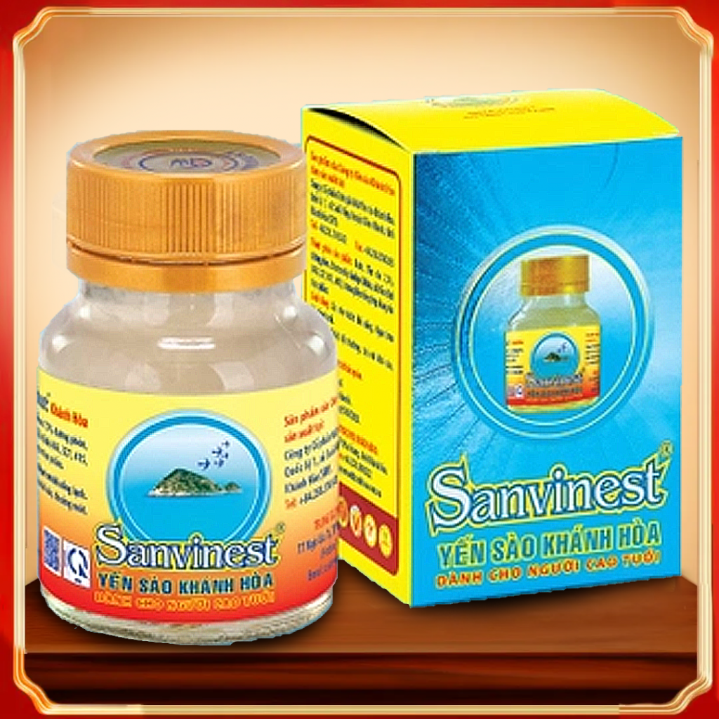 Nước Yến Sào Khánh Hòa Sanest Người Cao Tuổi Lọ 70ml