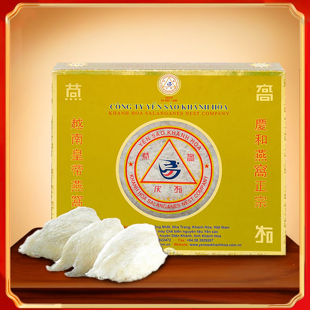 Yến Đảo Thiên Nhiên Tinh Chế Khánh Hòa Hộp 100g