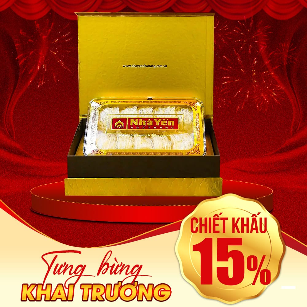 Yến Trắng Tinh Chế Thượng Hạng 2 Hộp 100g