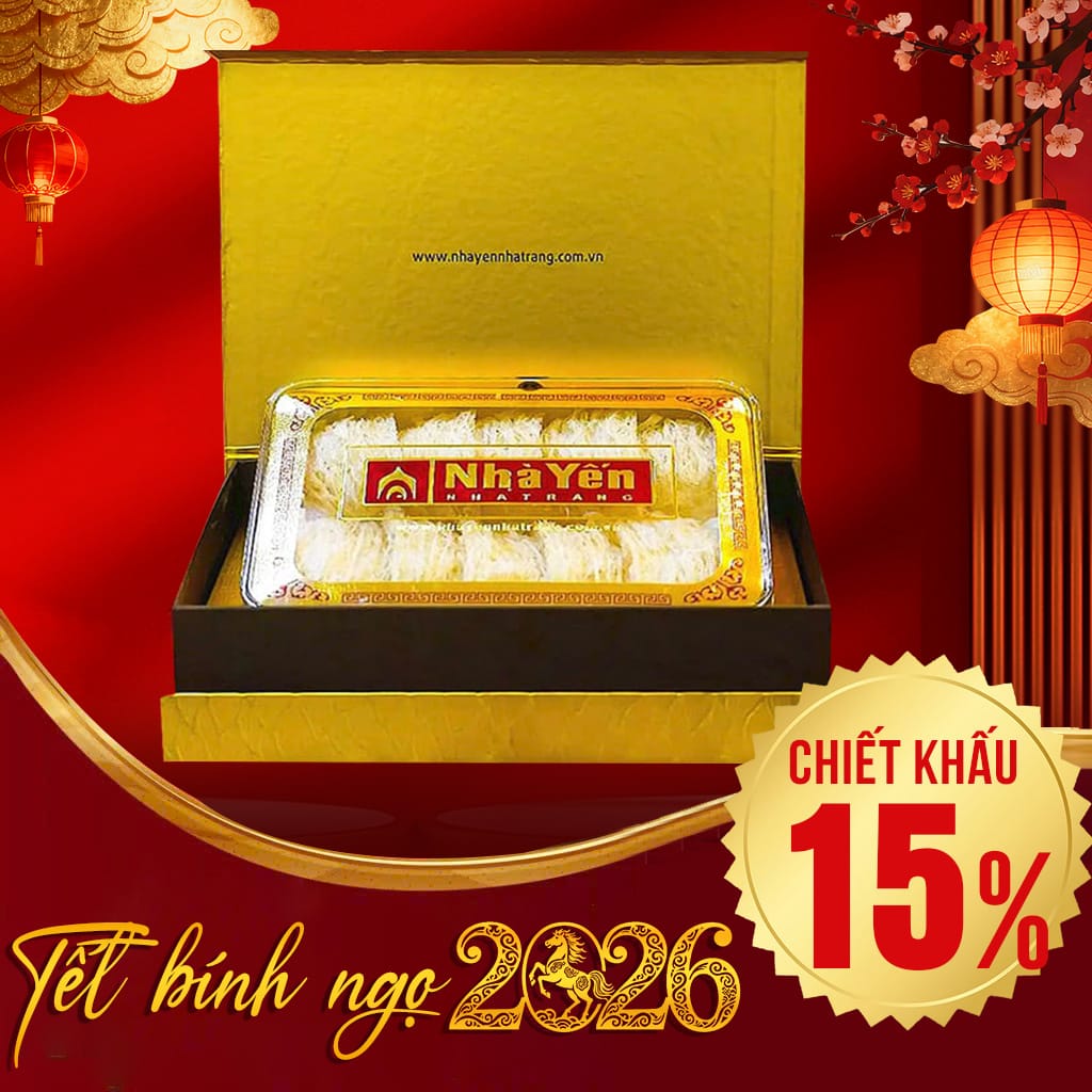 Yến Trắng Tinh Chế Thượng Hạng 2 Hộp 100g